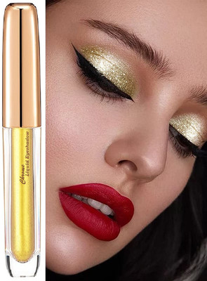 GABBU Liquid Glitter Eyeshadow Shimmer Metallic 5 ml(GOLDEN)