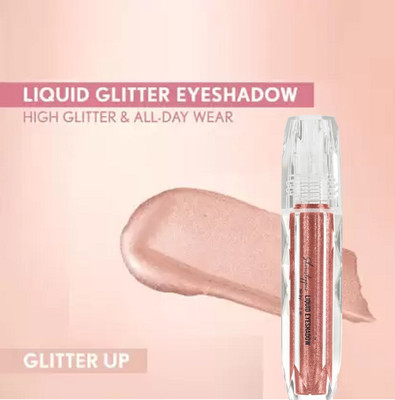 Arcanuy trending product GOLD Waterproof Liquid Eye shadow Quick-drying Glitter Shimmer 2 ml(Rose Gold)