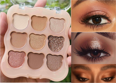 EVERERIN Eyeshadow Palette |Highly Pigmented Eyeshadow |Matte & Shimmer Finish 12 g(Multishades)