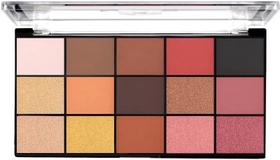 GFSU - GO FOR SOMETHING UNIQUE 15 Eyeshadow Palette | Highly Pigmented & Easy to Blend | Matte and Shimmer 22.5 g(Multi)