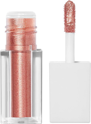 MYEONG Rose Gold Liquid Glitter Eyeshadow, Sparkling Quick-Drying, And Glow Eye Shadow 4 ml(Rose Gold)