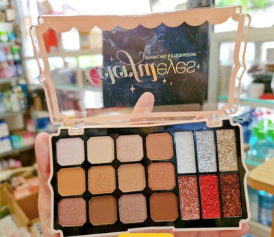 tanvi27 Multi Purpose Matte And Shimmers Finish Water Proof Eyeshadow Palette 21 g(Multi Color)