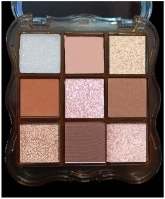 GFSU - GO FOR SOMETHING UNIQUE Eyeshadow palette Shades: Shimmery,Matt And Glittery Shades Eyeshadow 9 g(multi color)