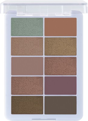 MARS 10 Shade Ultra Pigmented Eyeshadow Palette 10 g(Shade-01)