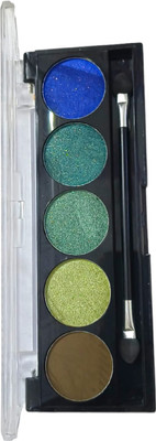 Luipui EYESHADOW 5 PALLETE PACK OF 1 11.2 g(MULTICOLOR)