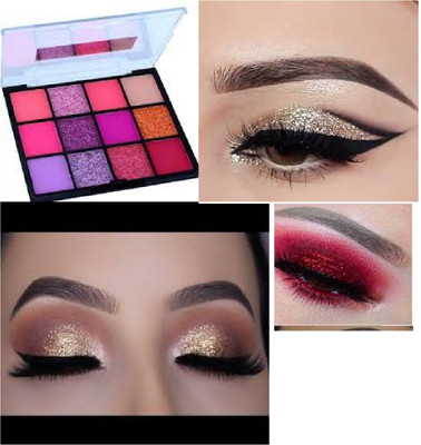 Luipui best shimmer eye shadow pack of 1 waterproof 25 g(multicolor)