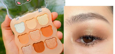 THTC Eyeshadow Palette,Matte Shimmer Eyeshadow Palette 12 g(multicolor)