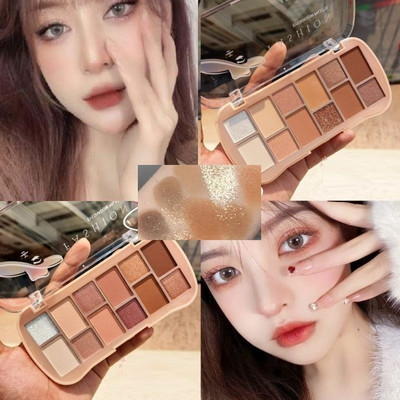 Latixmat Professional 12 Colors Matte Glitter Pigments Eye shadow Palette Combo 31 g(Multicolor)
