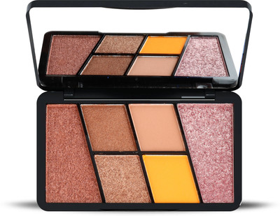 Cutie Beauty Ultimate Pigmented 6 Colours Eyeshadow Palette Long Wearing and Easily Blend 15 g(RED)
