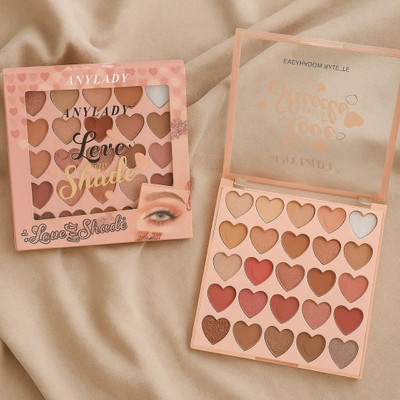 Bajajbeautyshop 25 color All In One Makeup Book Kit Palette 10 ml(Multi)