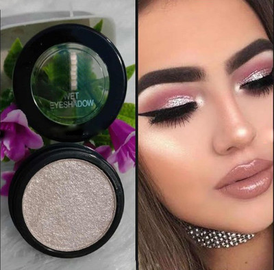 Latixmat Matte Shimmer High Pigmented Eye Shadow Waterproof Blendable 5 g(Rose Pink)