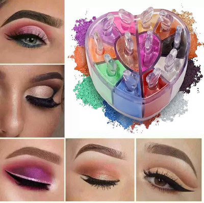 Sheny LOVELY & RADIANT COLOR LONG-WEARING AND EASILY BLENDABLE EYE MAKEUP EYESHADOW 18 g(MULTICOLOR)