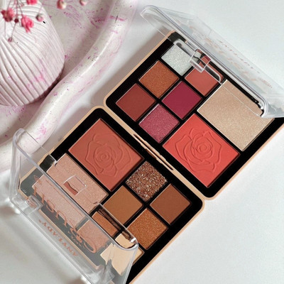 tanvi27 Water Proof & Long Lasting Multi Porpuse Face Makeup Palette Combo 27 g(Multi Color)