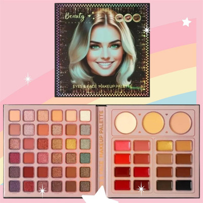 Pure Cosmetics Professional Multipurpose Makeup Eyeshadow Palette 60 g(Multi color)