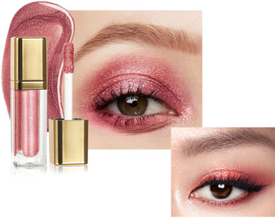 AFARAXIA Use Shimmer Eyeshadow Metallic Quick Drying Makeup Eyeshadow for eyemakeup 4 g(Shimmer pink)