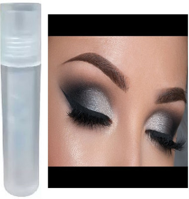 Luipui silver eye shadow waterproof and long lasting eye shadow pack of 1 7 ml(silver)