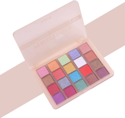 BLUST&FAMME Perfect Finish Eyeshadow Pigmented Colors | Long Wearing 1ssp 25 g(Multi)