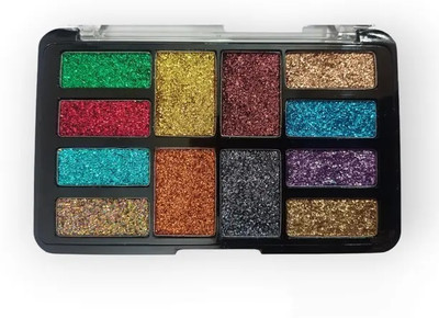 CATERINACHIARA Professional 12 Colors Makeup Eye Shadow 18 g(multi color)