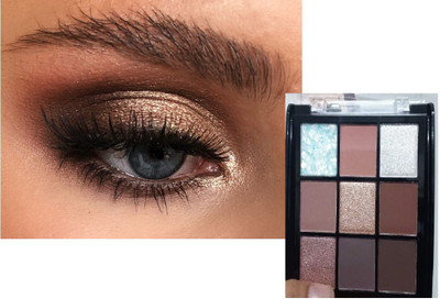 GABBU Eye Makeup Palette Matte, Shimmery And Metallic Finish 11.5 g(MULTICOLOR)
