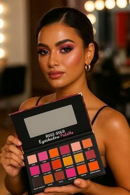 URBANUCANBE Soft Texture Eyeshadow – Rose Gold Edition 18.5 g 18.5 g(Multicolor)