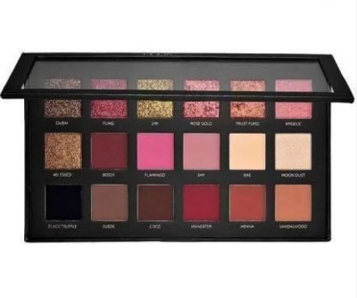 Pohok Rose Gold Eyeshadow Palette Matte and Shimmer Eyeshadow 18 g (multicolor) 18 g(Multicolor)