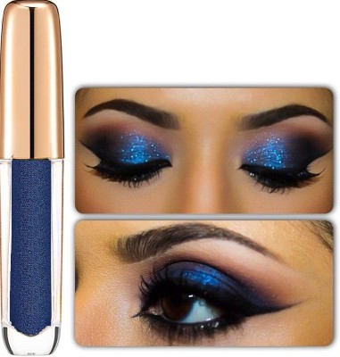 ADJD Waterproof Liquid Eye shadow Quick-drying Glitter Shimmer BLUE 7 ml(BLUE)