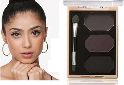 REIMICHI PROFESSIONAL Eyebrow Powder Cake with brush Brow Palette Eyebrow Enhancer 9 g(MULTI COLOR)