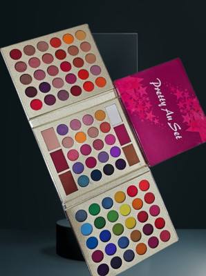 URBANUCANBE Pretty All Set 86 Color Eyeshadow Palette Multi Shaded 320 g(Multicolor)