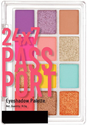 XIIAA 12 Shades Back to Basics Eyeshadow Palette [GRAND ARRIVAL] 12 g(MULTICOLOR)
