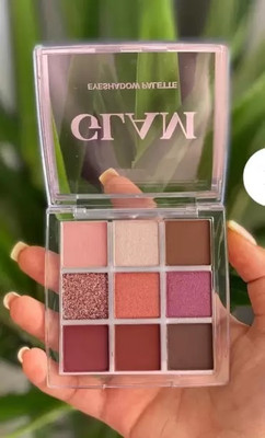 THTC Best Pearly Matte Glitter Eyeshadow Shiny Eye Shadow Long-lasting 13.5 g(multicolor)