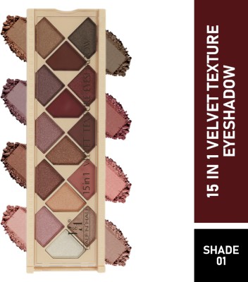 Half N Half 15 in 1 Eyeshadow ES-15-01 12 g(Multicolor-01)