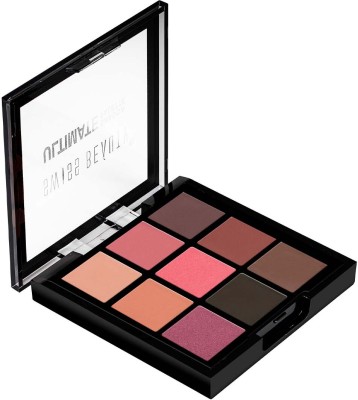 SWISS BEAUTY Ultimate 9 Pigmented Colors Eyeshadow Palette 6 g(Shade-06)