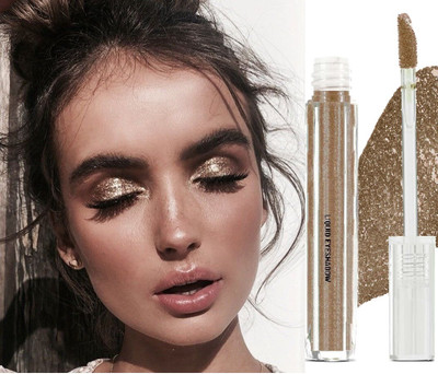 THTC Smudge Proof Shimmer Glitter Liquid Eyeshadow 5 g(Soil Brown)