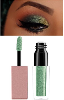 SEUNG MAKEUP BEST LIQUID GREEN COLOR SHIMMERY EYE SHADOW 4 ml(GREEN)