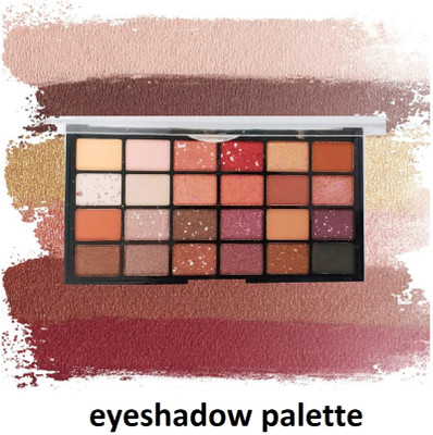 nn shine matte water proof new shade 24 eye shadow colors in 1 palette pack of 1 160 g(MULTI COLOR)