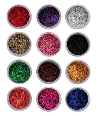 DARVING 12 Color Eyeshadow Glitter Powder 18 g(multi color)