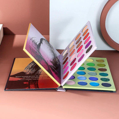 ZIRAK Professional Palette, 72 Shades of Color Book Eyeshadow Combined with 3 Layer 350 g(Multicolor)