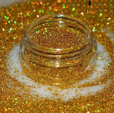 DARYUE Long Lasting Eye Makeup Glitter Eye Shadow 4 g(Gold)
