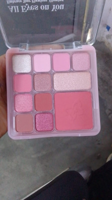 Latixmat Korean 12 Shade Ultra Pigmented Smoky Eyes Eyeshadow Palette 14.5 g(Multi color)