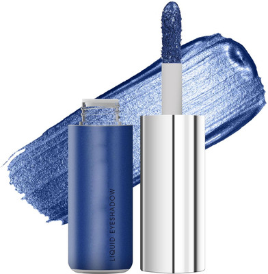 ADJD Highly Pigmented & Long Lasting Eyeshadow Metallic Liquid Blue Eyeshadow 7 g(Blue)