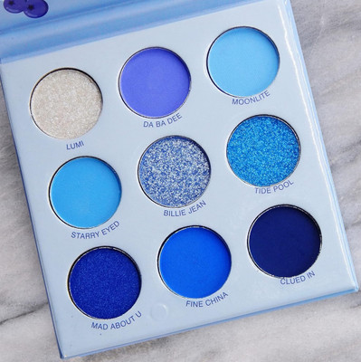 Luipui BLUE EYESHADOW 9 PALETTE PACK OF 1 9 g(BLUE)