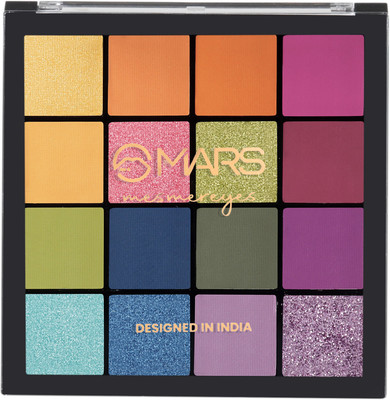 MARS Ultra Pigmented Velvety Eyeshadow Palette 20.8 g(Multicolor)