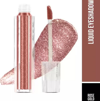 Emijun Smudge proof, Waterproof, Long Lasting and Highly Pigmented Eyeshadow 5 g(rose gold)