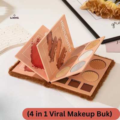 LORSHEL Professional Multipurpose 4 In 1 Makeup Book::: Beauty and Makeup Exploration 100 g(Multicolor)