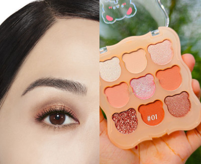 GFSU - GO FOR SOMETHING UNIQUE Matte & Shimmer Finish | Eyeshadow for Women 9 g(multicolor)