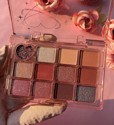 tanvi27 Best Mini Shining Eyeshadow Palette 14 g(Multi Color)