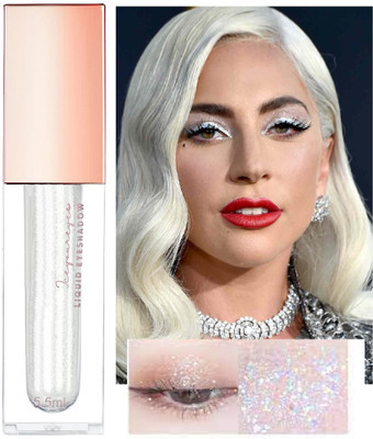 THTC Metallic Liquid Eyeshadow | High Pigmented Eyeshadow With Radiant Shimmer Finish 5.5 ml(Moon Glow)