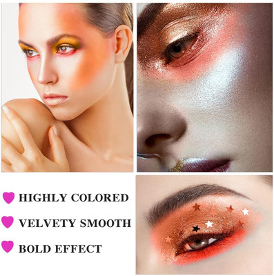 Libline Matte Shimmer EyeShadow Palette Eye Shadow 9 g(MUTICOLOR)