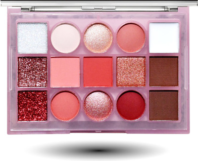 s.f.r color 15 Color matte and shimmer eyeshadow Palette | high-pigments | waterproof 25 g(MULTICOLOR)