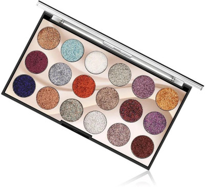 WECHARMERZ 18 Colors Eyeshadow Palette Long Wearing And Easily Blendable Makeup Palette 18 g(Multicolor)